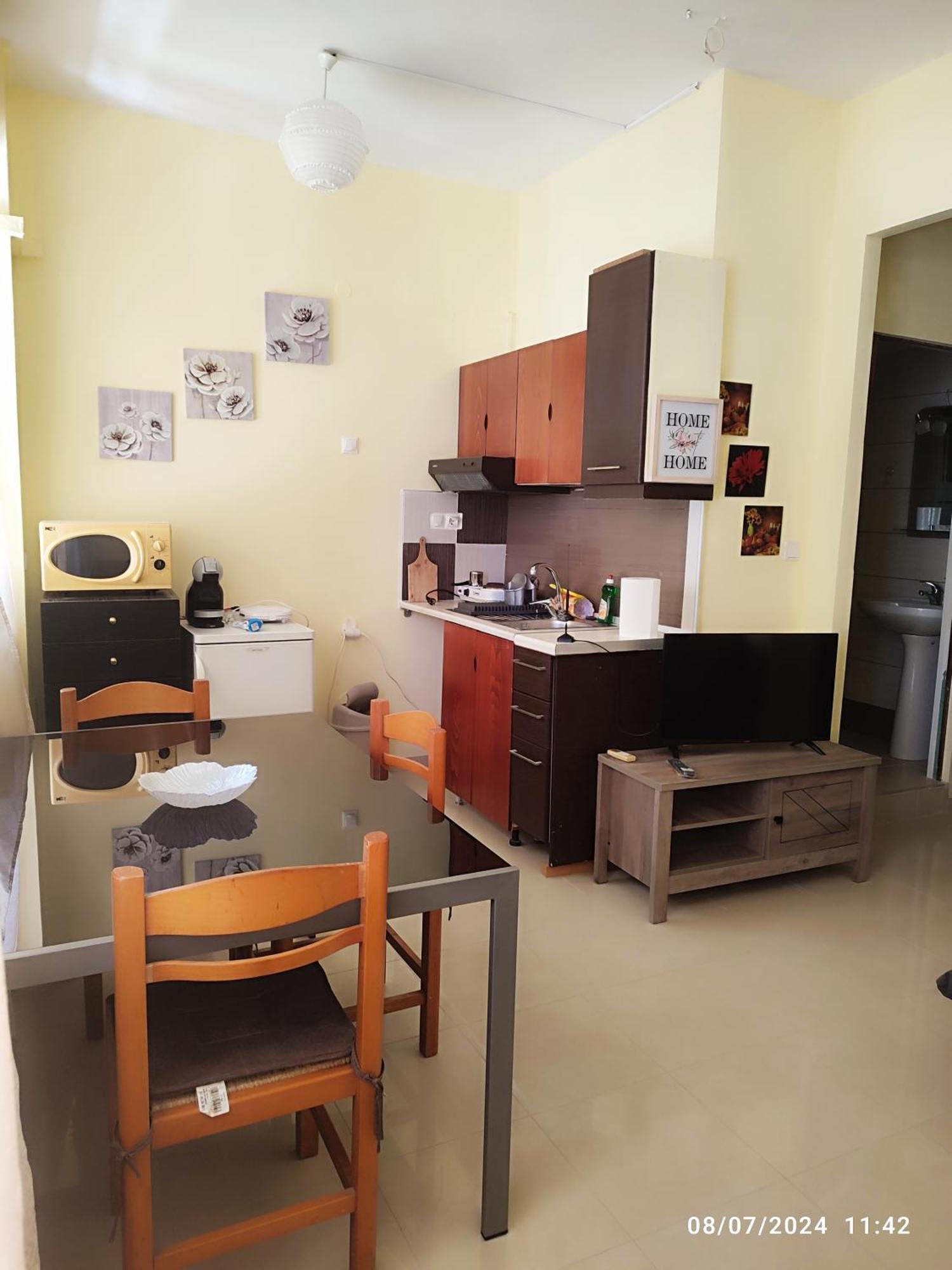 Small Apartment In The City Of Chania 干尼亞 外观 照片